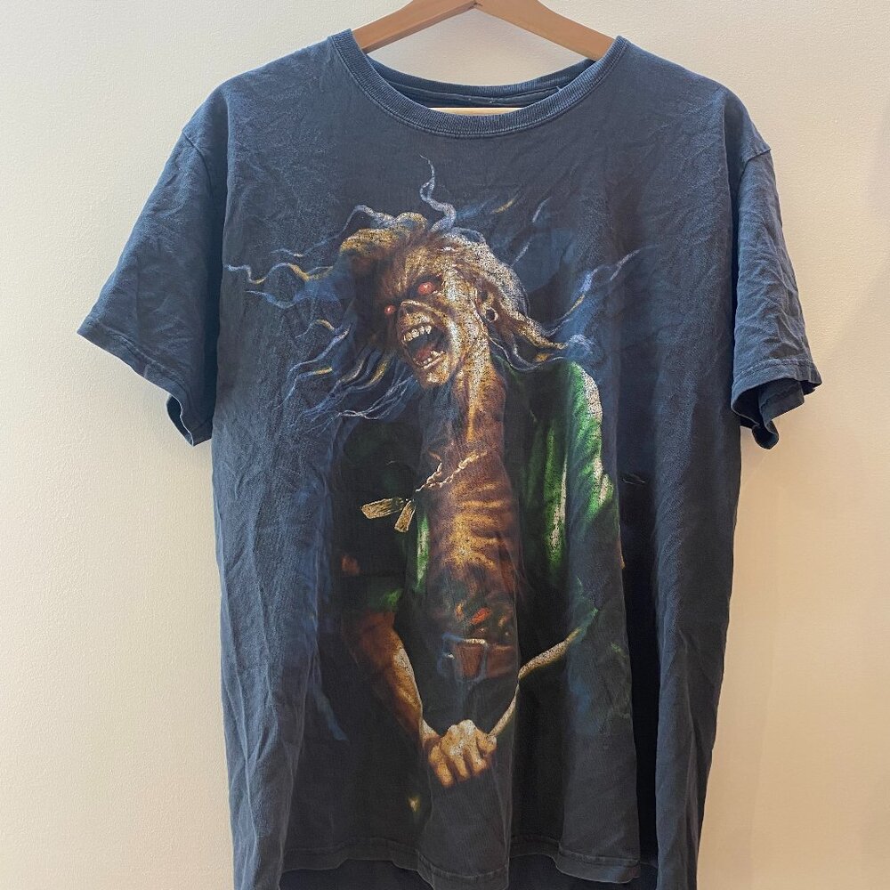 Iron Maiden 2010 The Final Frontier Tour Shirt RARE Graphic Vintage - Large